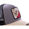 petten-gebogen-bruin-snapback-bea2-zware-jongens-disney-van-capslab