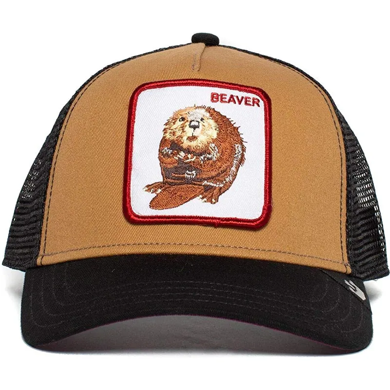petten-gebogen-bruin-snapback-two-beavers-the-farm-van-goorin-bros