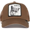 petten-gebogen-bruin-snapback-silver-the-farm-van-goorin-bros