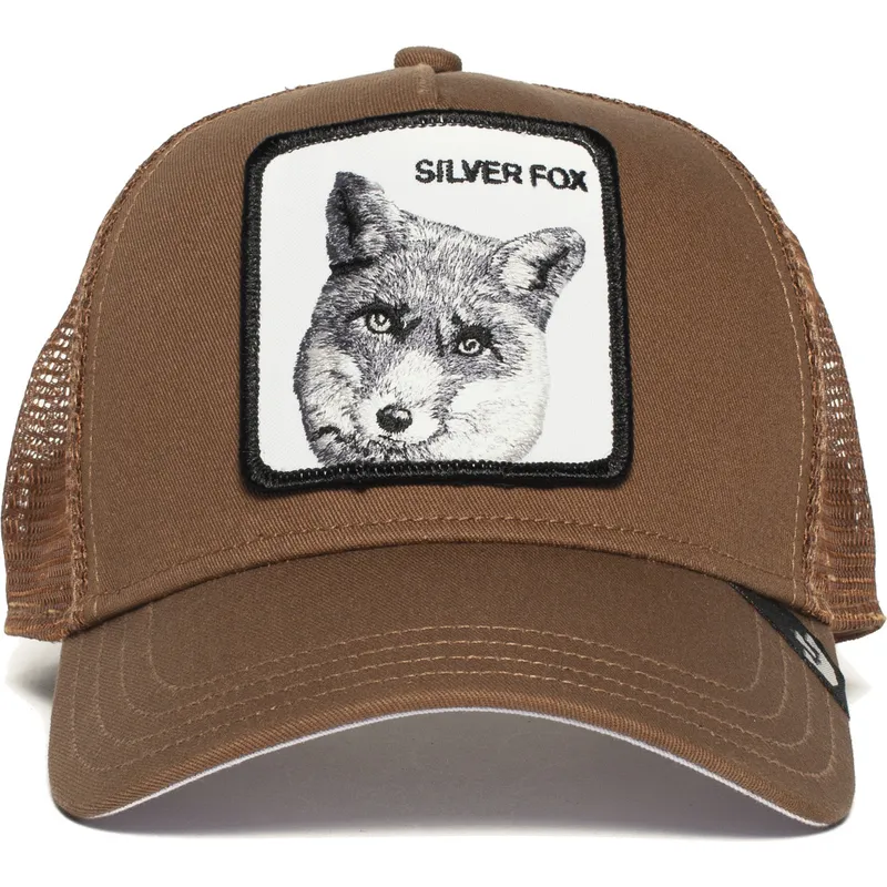 petten-gebogen-bruin-snapback-silver-the-farm-van-goorin-bros