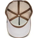 petten-gebogen-bruin-snapback-silver-the-farm-van-goorin-bros