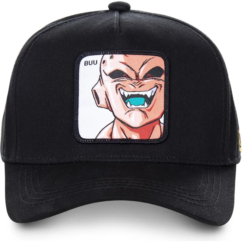 petten-gebogen-zwart-snapback-buub-kid-buu-dragon-ball-van-capslab