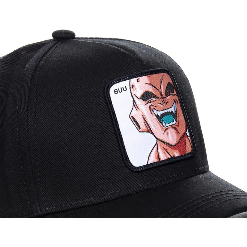 petten-gebogen-zwart-snapback-buub-kid-buu-dragon-ball-van-capslab