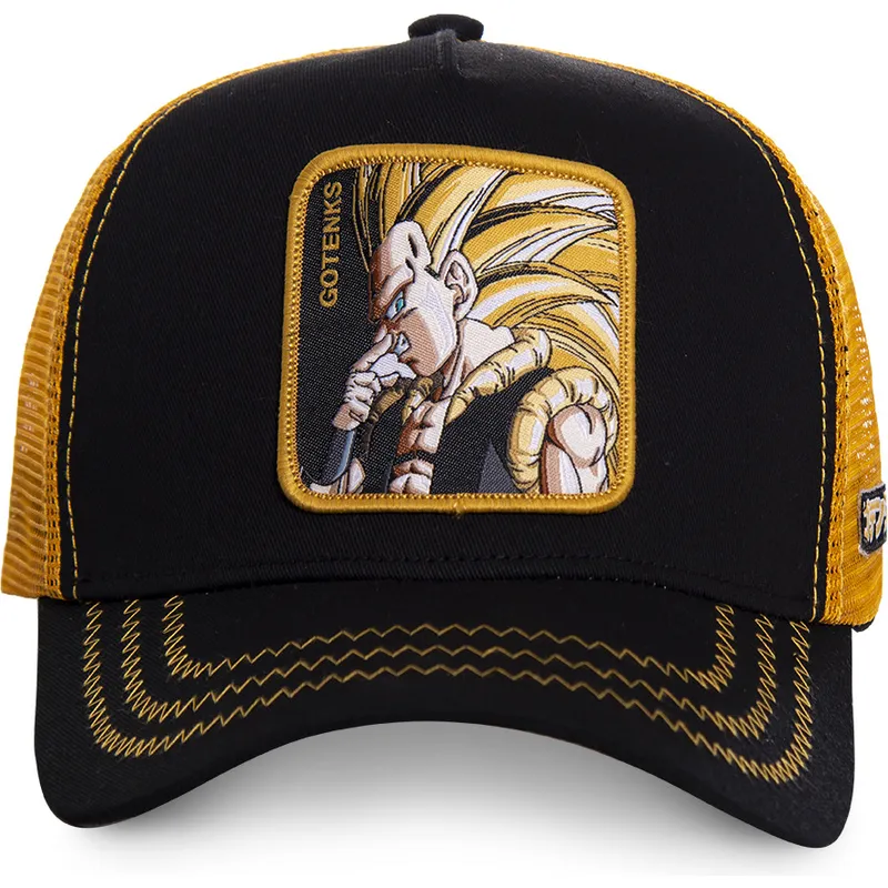 petten-gebogen-zwart-snapback-super-saiyan-3-got2-gotenks-dragon-ball-van-capslab