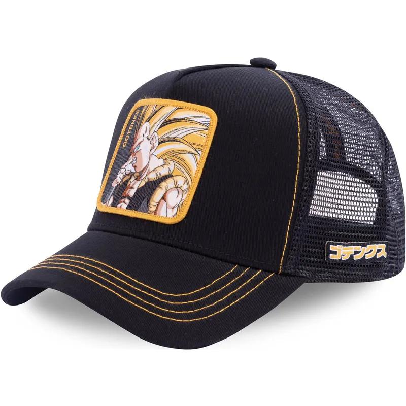 petten-gebogen-zwart-snapback-super-saiyan-3-got3-gotenks-dragon-ball-van-capslab