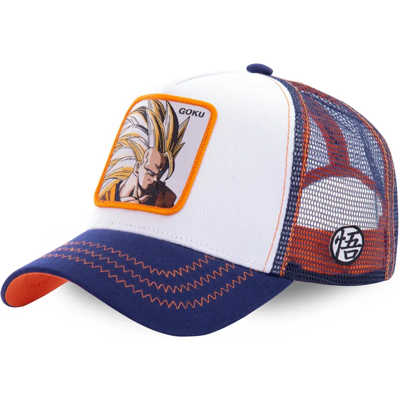 petten-gebogen-wit-snapback-super-saiyan-3-san2-son-goku-dragon-ball-van-capslab
