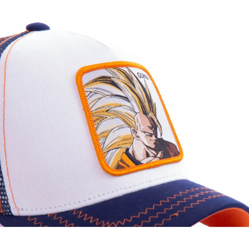 petten-gebogen-wit-snapback-super-saiyan-3-san2-son-goku-dragon-ball-van-capslab