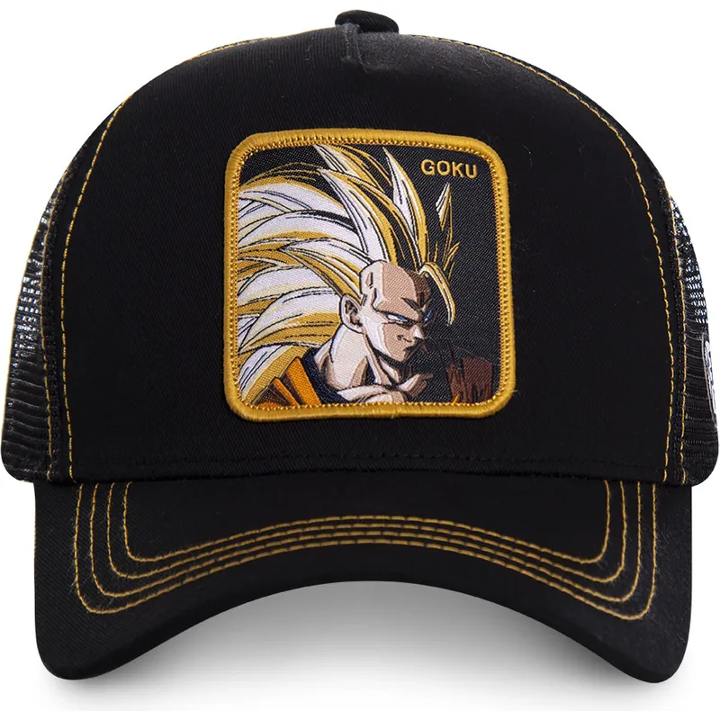 petten-gebogen-zwart-snapback-super-saiyan-3-san3-son-goku-dragon-ball-van-capslab petten-gebogen-zwart-snapback-super-saiyan-3-san3-son-goku-dragon-ball-van-capslab
