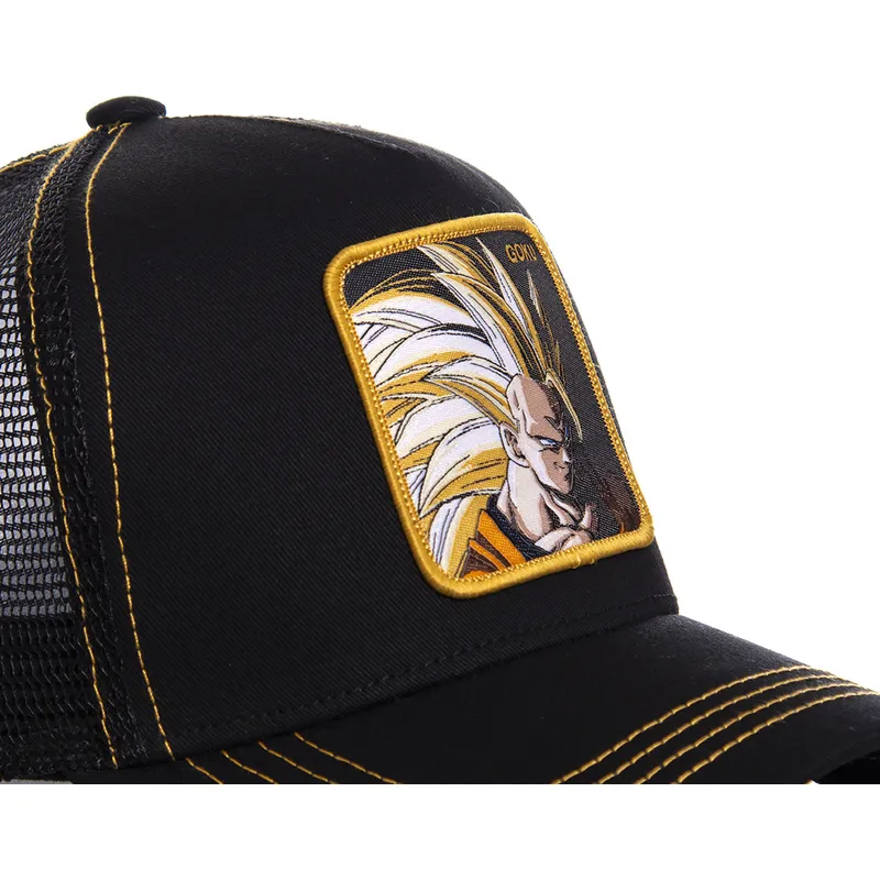 petten-gebogen-zwart-snapback-super-saiyan-3-san3-son-goku-dragon-ball-van-capslab petten-gebogen-zwart-snapback-super-saiyan-3-san3-son-goku-dragon-ball-van-capslab