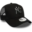 petten-gebogen-zwart-snapback-infill-a-frame-van-new-york-yankees-mlb-van-new-era