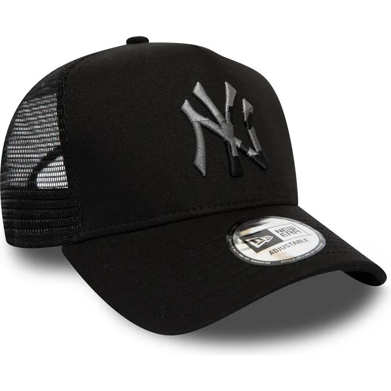 petten-gebogen-zwart-snapback-infill-a-frame-van-new-york-yankees-mlb-van-new-era
