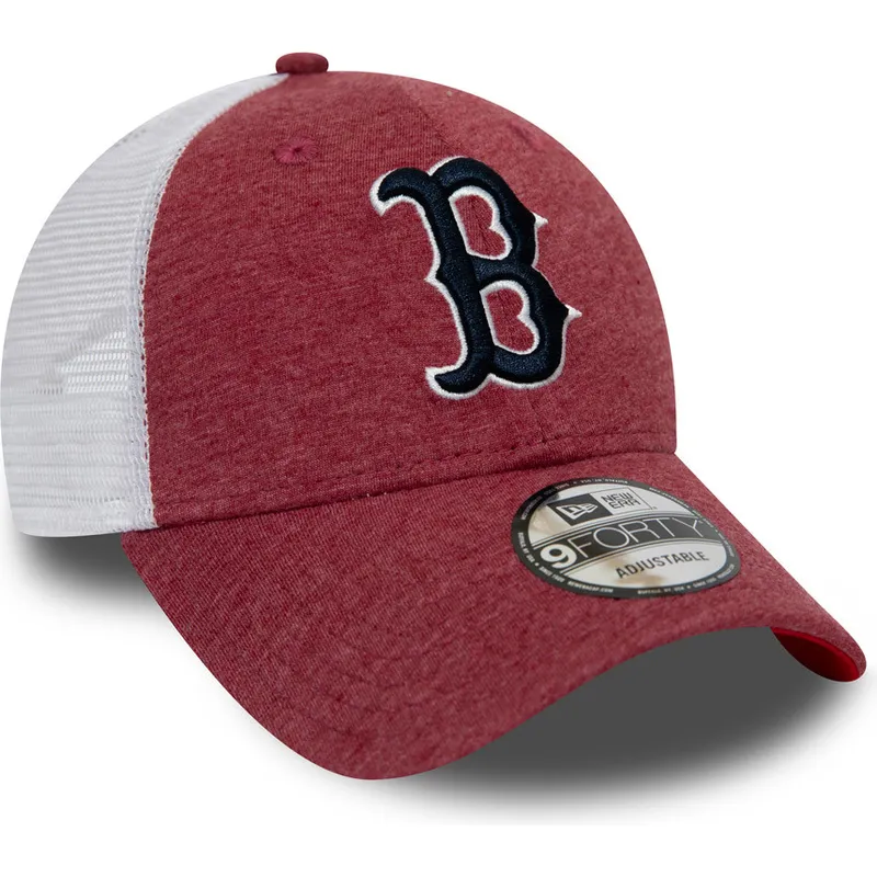 petten-gebogen-rood-verstelbaar-9forty-summer-league-van-boston-red-sox-mlb-van-new-era