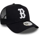 petten-gebogen-marineblauw-snapback-league-essential-a-frame-van-boston-red-sox-mlb-van-new-era