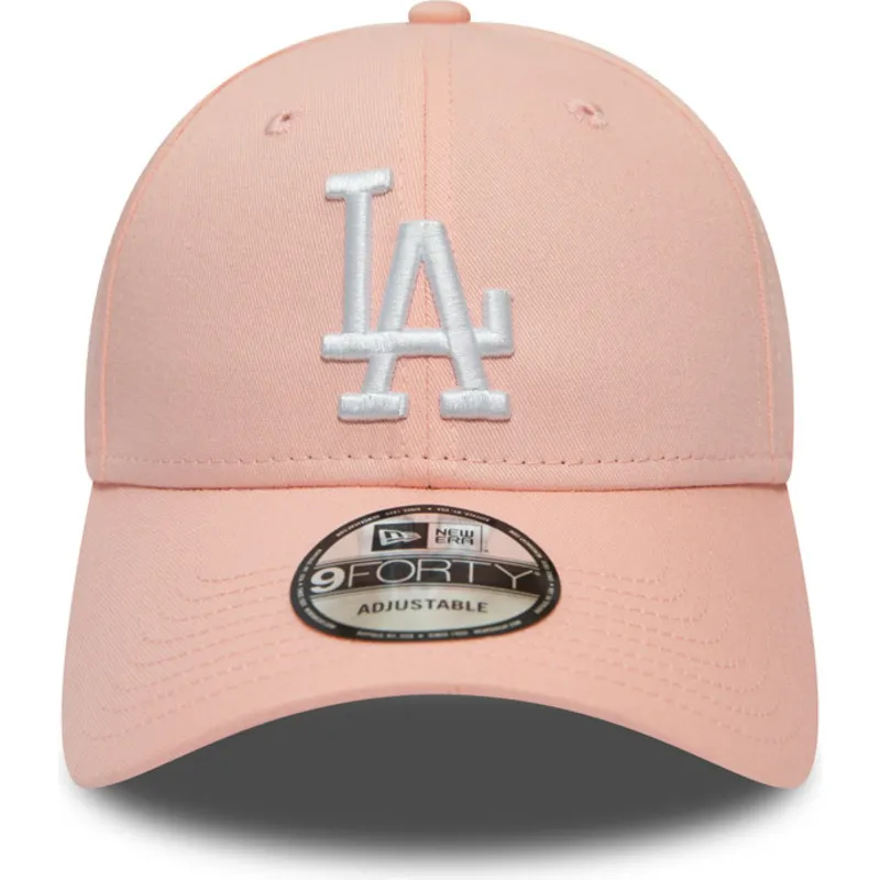 petten-gebogen-roze-verstelbaar-9forty-league-essential-van-los-angeles-dodgers-mlb-van-new-era petten-gebogen-roze-verstelbaar-9forty-league-essential-van-los-angeles-dodgers-mlb-van-new-era