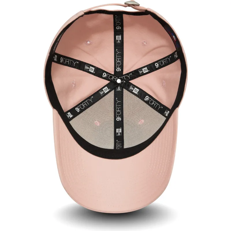 petten-gebogen-roze-verstelbaar-9forty-league-essential-van-los-angeles-dodgers-mlb-van-new-era petten-gebogen-roze-verstelbaar-9forty-league-essential-van-los-angeles-dodgers-mlb-van-new-era
