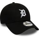 petten-gebogen-zwart-verstelbaar-9forty-league-essential-van-detroit-tigers-mlb-van-new-era