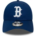 petten-gebogen-blauw-verstelbaar-9forty-league-essential-van-boston-red-sox-mlb-van-new-era