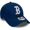 petten-gebogen-blauw-verstelbaar-9forty-league-essential-van-boston-red-sox-mlb-van-new-era