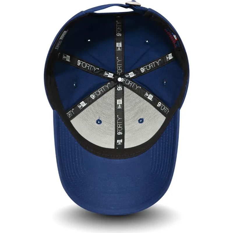 petten-gebogen-blauw-verstelbaar-9forty-league-essential-van-boston-red-sox-mlb-van-new-era