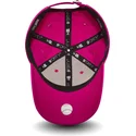 petten-gebogen-roze-verstelbaar-9forty-essential-van-new-york-yankees-mlb-van-new-era