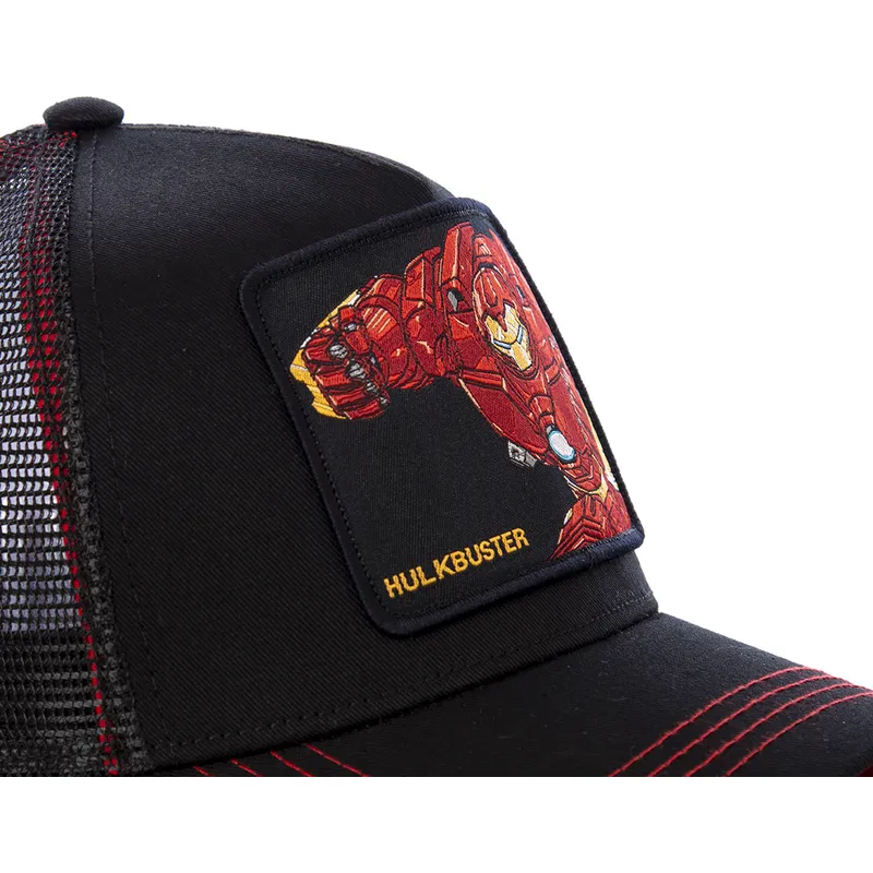 petten-gebogen-zwart-snapback-hulkbuster-bus2-iron-man-marvel-comics-van-capslab