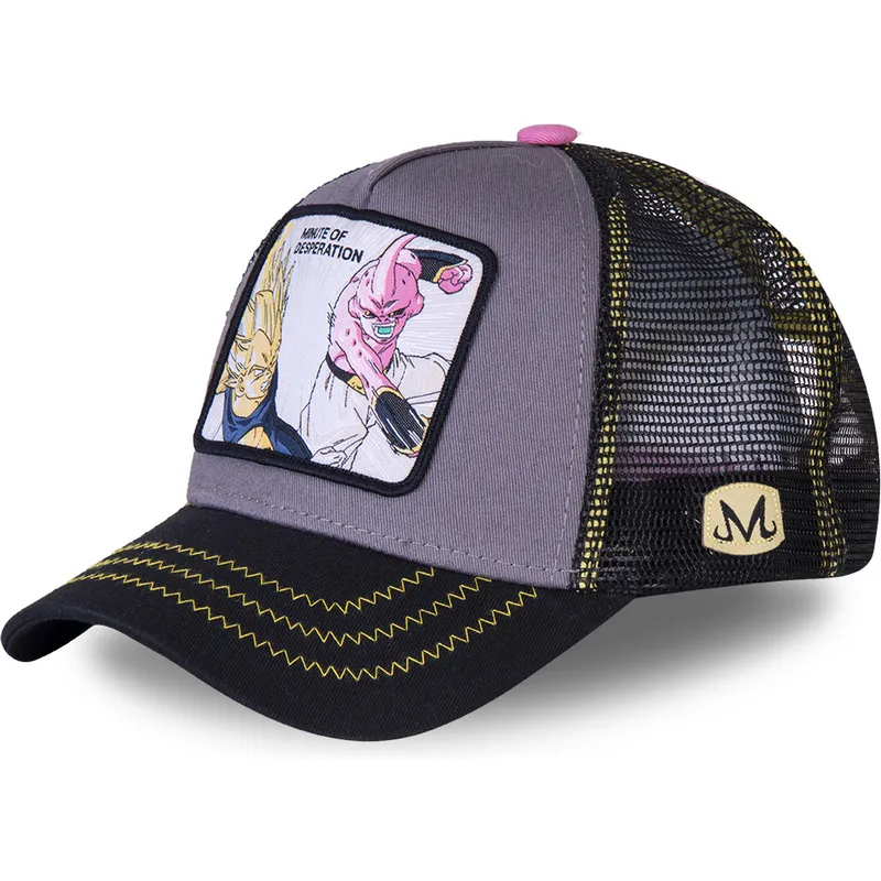 petten-gebogen-grijs-snapback-minute-of-desperation-des1-vegeta-vs-kid-buu-dragon-ball-van-capslab