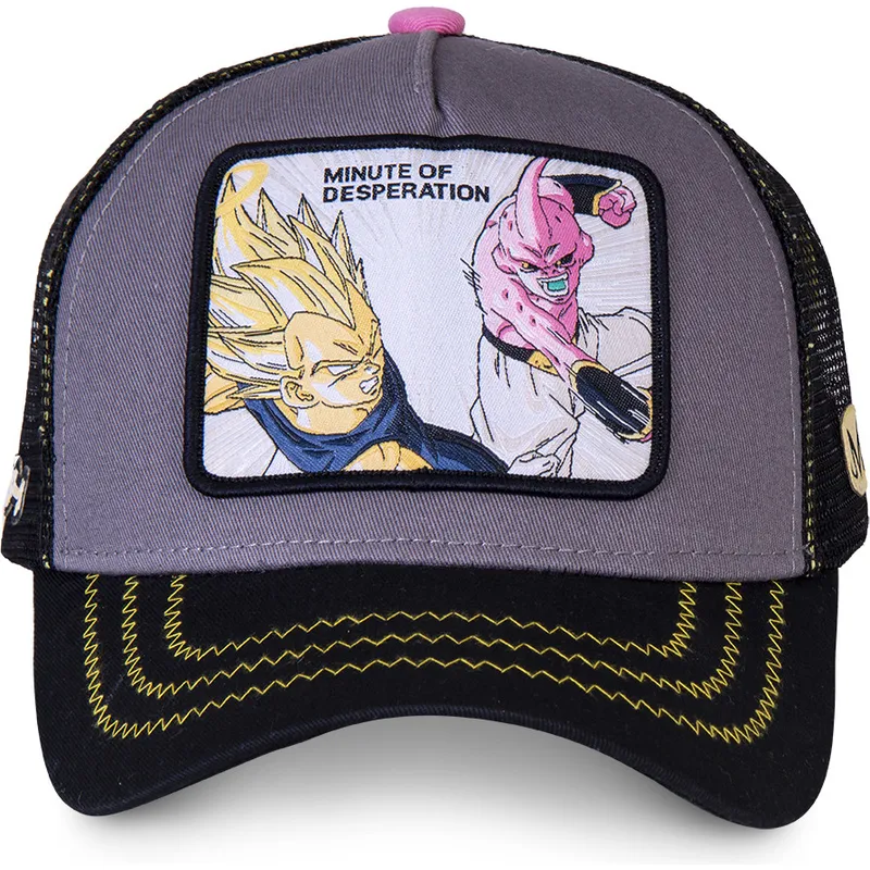 petten-gebogen-grijs-snapback-minute-of-desperation-des1-vegeta-vs-kid-buu-dragon-ball-van-capslab