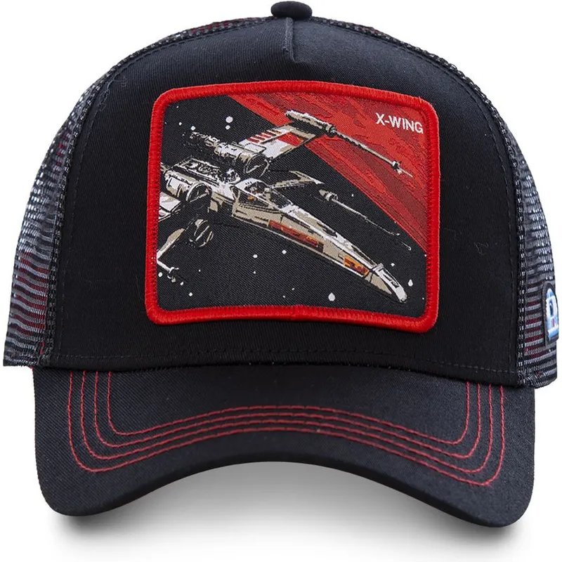 petten-gebogen-zwart-snapback-ltd6-x-wing-starfighter-star-wars-van-capslab