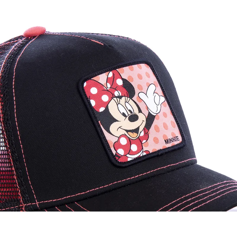 petten-gebogen-zwart-snapback-min2-minnie-mouse-disney-van-capslab