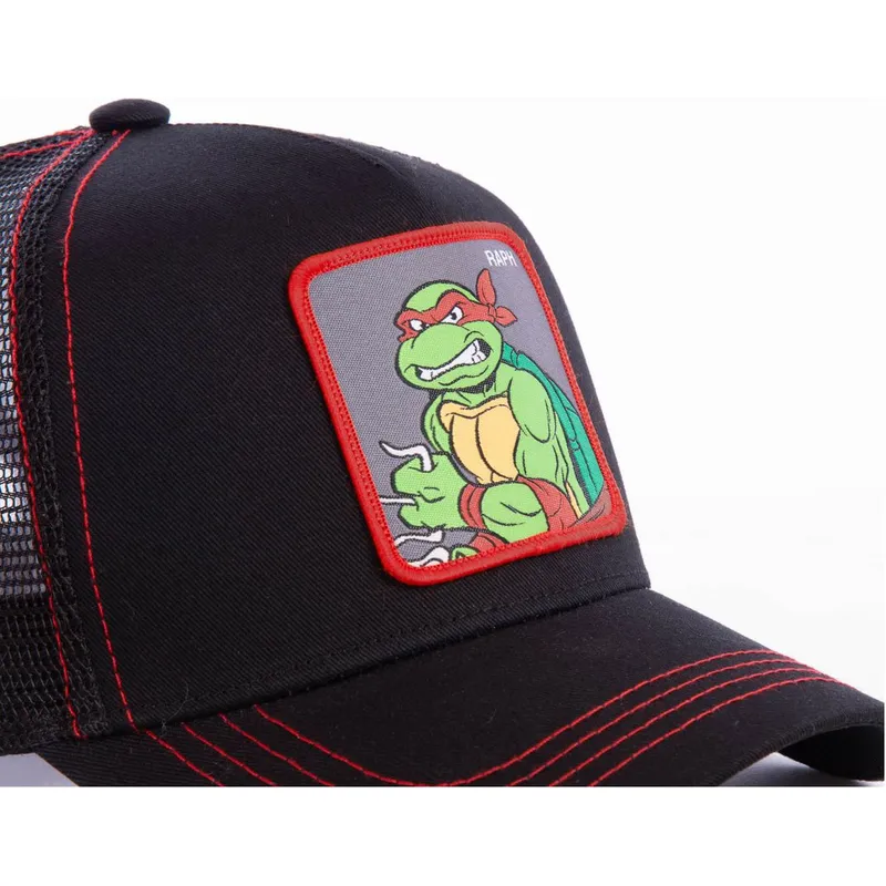 petten-gebogen-zwart-snapback-rap-raphael-ninja-turtles-van-capslab