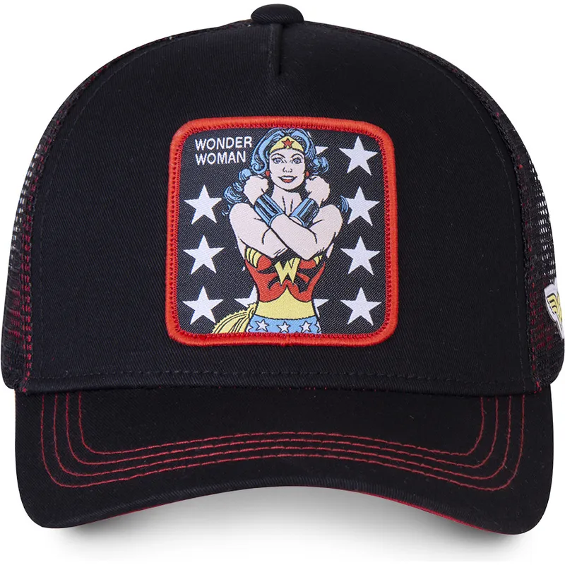 petten-gebogen-zwart-snapback-won2-wonder-woman-dc-comics-van-capslab petten-gebogen-zwart-snapback-won2-wonder-woman-dc-comics-van-capslab