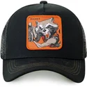petten-gebogen-zwart-snapback-roc4-rocket-raccoon-marvel-comics-van-capslab