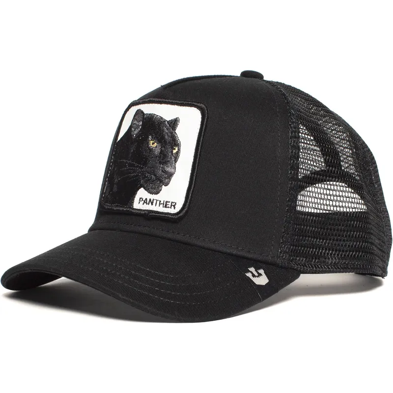 petten-gebogen-zwart-snapback-black-panther-the-farm-van-goorin-bros