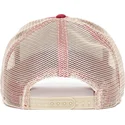 petten-gebogen-rood-snapback-rooster-the-farm-van-goorin-bros