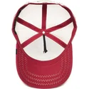 petten-gebogen-rood-snapback-rooster-the-farm-van-goorin-bros