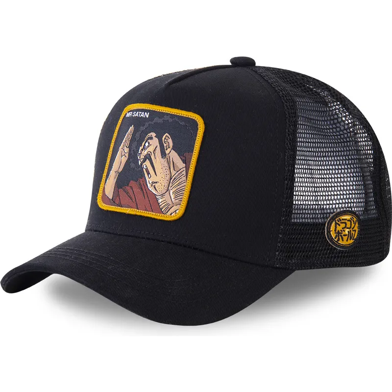 petten-gebogen-zwart-snapback-sat3-mr-satan-dragon-ball-van-capslab