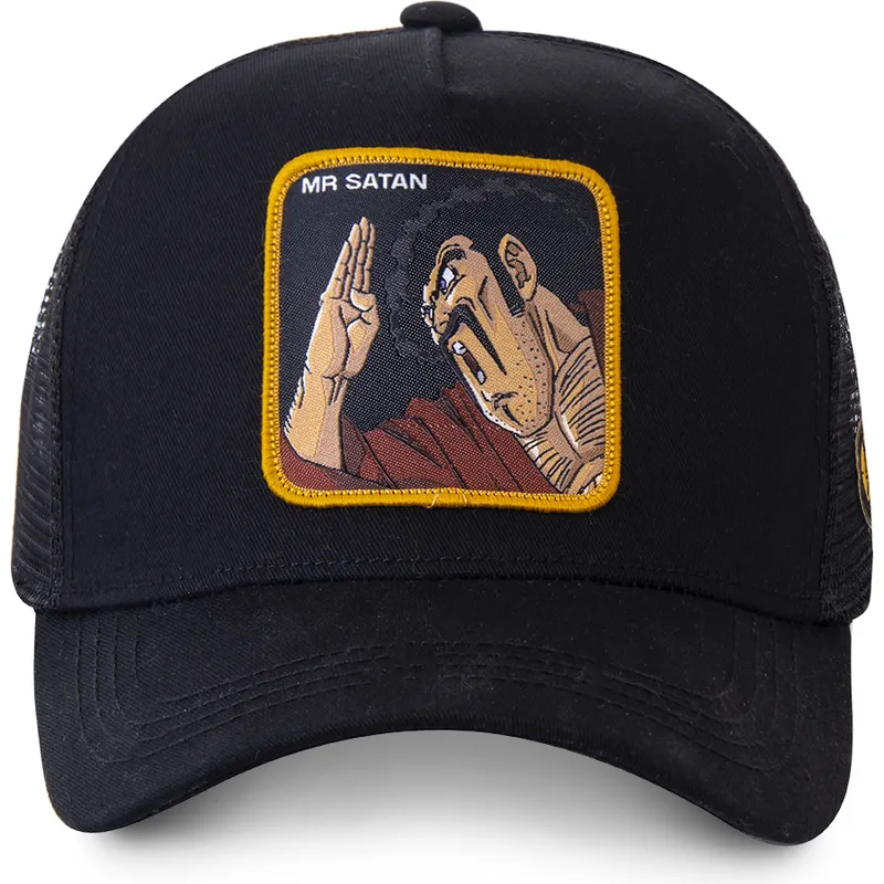 petten-gebogen-zwart-snapback-sat3-mr-satan-dragon-ball-van-capslab