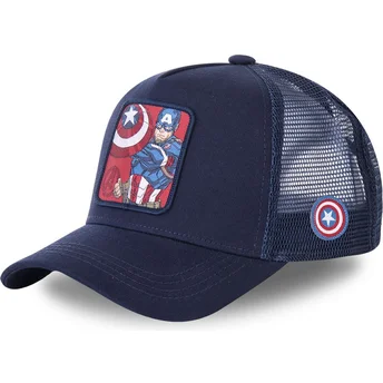 petten-gebogen-marineblauw-snapback-cpt1-captain-america-marvel-comics-van-capslab