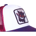petten-gebogen-wit-snapback-gen1-gengar-pokemon-van-capslab