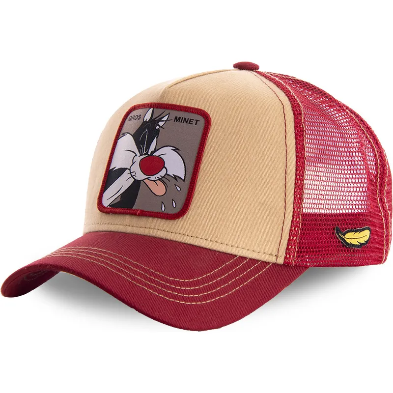 petten-gebogen-oranje-snapback-loomin2-sylvester-looney-tunes-van-capslab