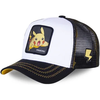 petten-gebogen-wit-snapback-pik5-pikachu-pokemon-van-capslab