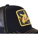 petten-gebogen-zwart-snapback-pik7-pikachu-pokemon-van-capslab