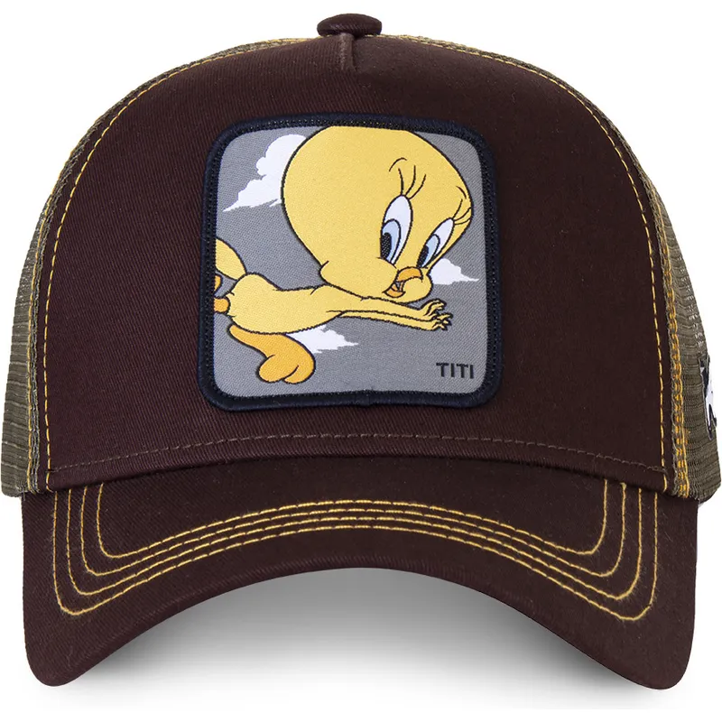 petten-gebogen-bruin-snapback-tit1-tweety-looney-tunes-van-capslab petten-gebogen-bruin-snapback-tit1-tweety-looney-tunes-van-capslab