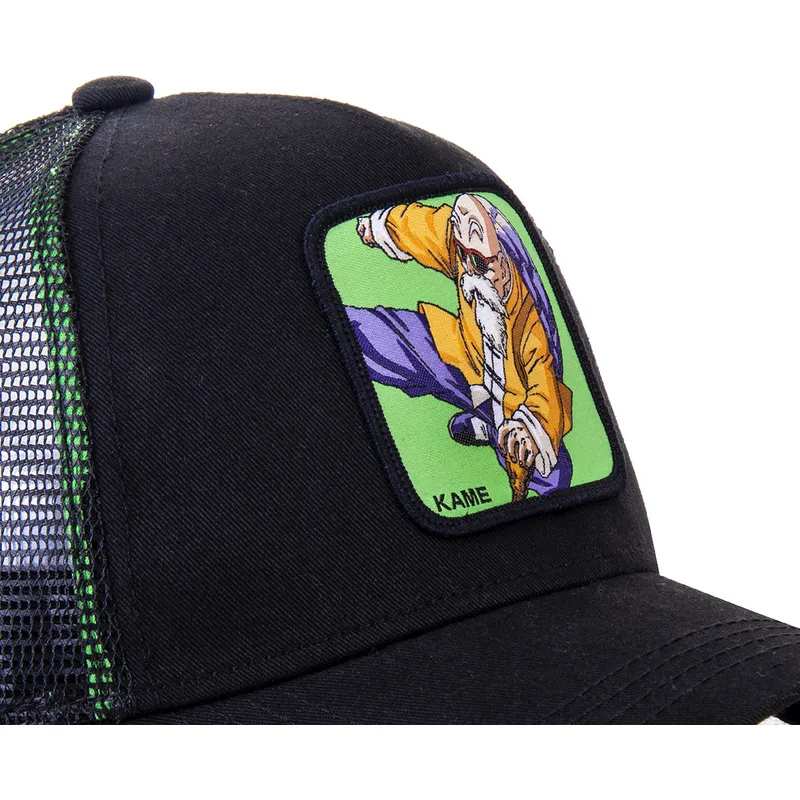 petten-gebogen-zwart-snapback-kam9-muten-roshi-dragon-ball-van-capslab