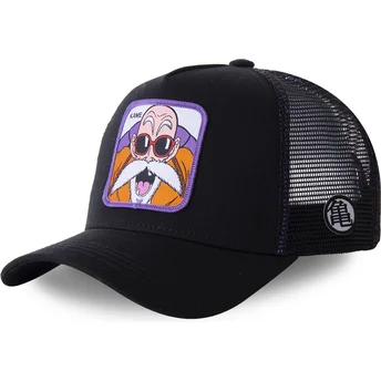 Petten gebogen zwart snapback KAMC Muten Roshi Dragon Ball van Capslab