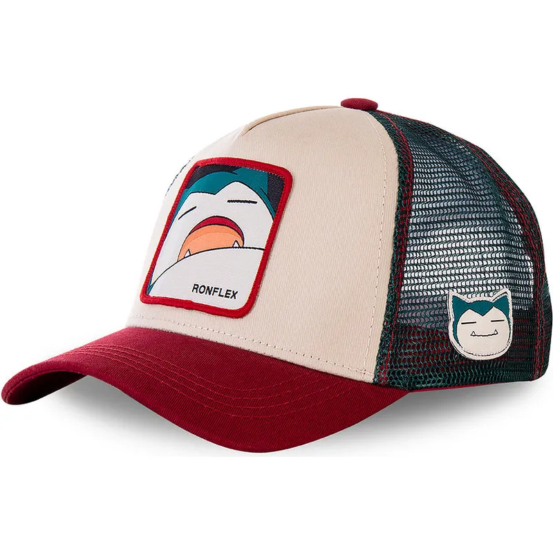 petten-gebogen-beige-snapback-sno2-snorlax-pokemon-van-capslab petten-gebogen-beige-snapback-sno2-snorlax-pokemon-van-capslab