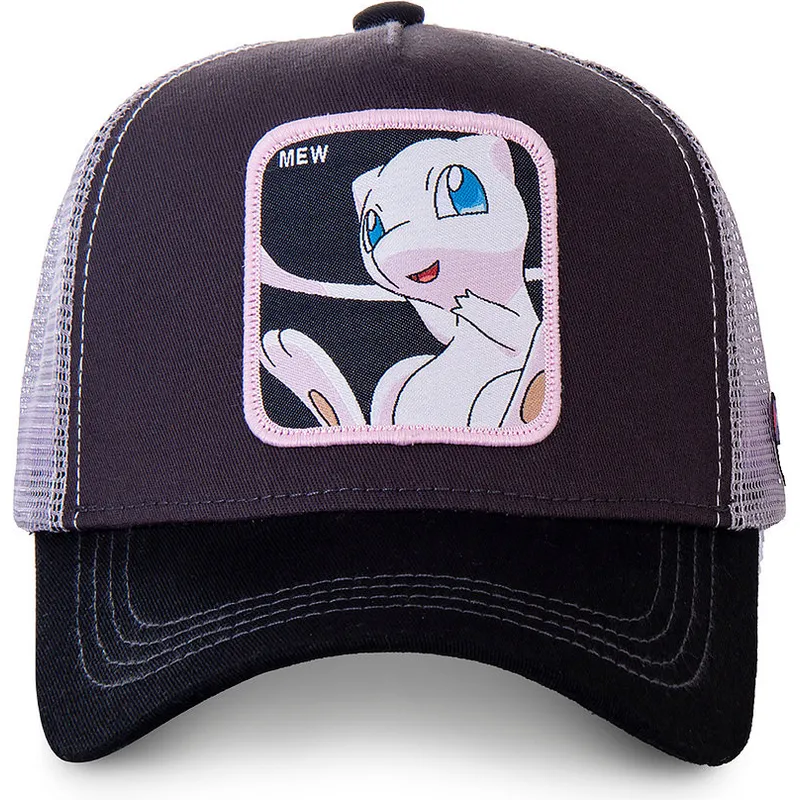 petten-gebogen-zwart-snapback-mew3-mew-pokemon-van-capslab