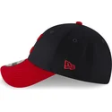 petten-gebogen-marineblauw-verstelbaar-9forty-the-league-van-cleveland-indians-mlb-van-new-era