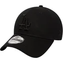 petten-gebogen-zwart-verstelbaar-9forty-league-essential-van-los-angeles-dodgers-mlb-van-new-era