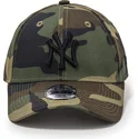 petten-gebogen-camouflage-verstelbaar-voor-kinderen-9forty-league-essential-van-new-york-yankees-mlb-van-new-era